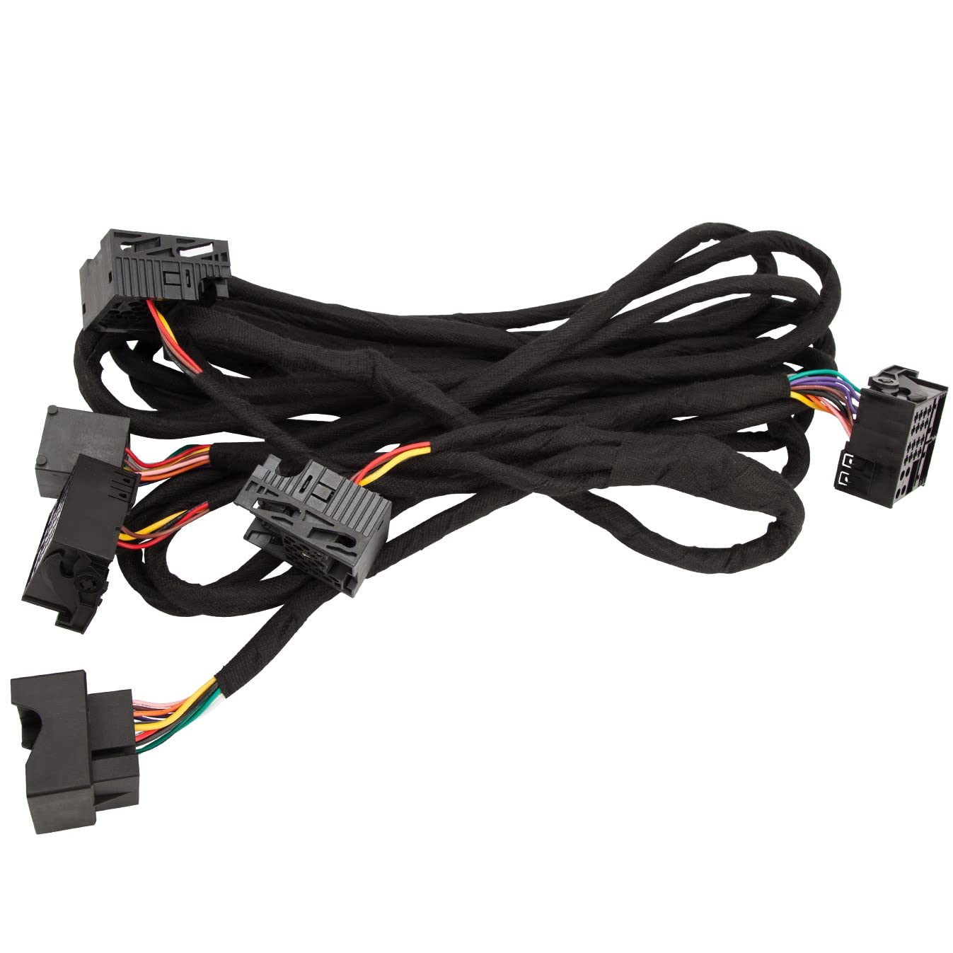 XTRONS Extra Long 6 Meters ISO Wiring Harness for BMW Suitable for Head Unit with Quadlock Connection — image 1