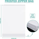 Yoosso 40 Pcs Extra Large 50x40cm Zip Lock Storage Bags Waterproof view 2