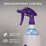 Defenders All Ways Sprayer Bottle 1 Litre Adjustable Nozzle Upside Down view 6