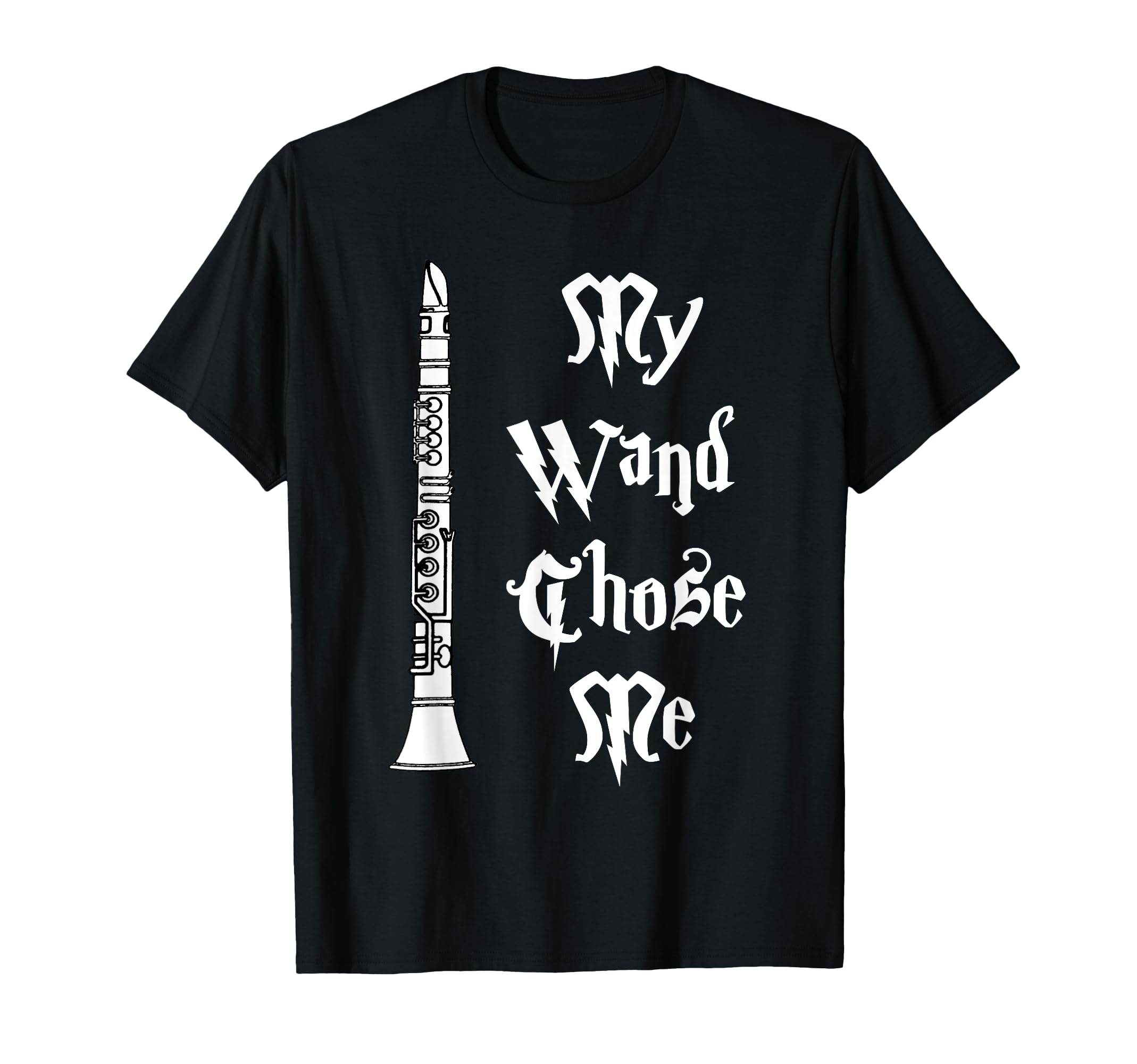Clarinet My Wand Chose Me Clarinet Musician T-Shirt