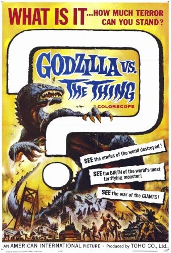 Godzilla Vs The Thing Poster Film 69 X 102 Cm Akira Takarada Yuriko Hoshi Hiroshi Koizumi Yu Fujiki Emi Ito Amazon It Casa E Cucina
