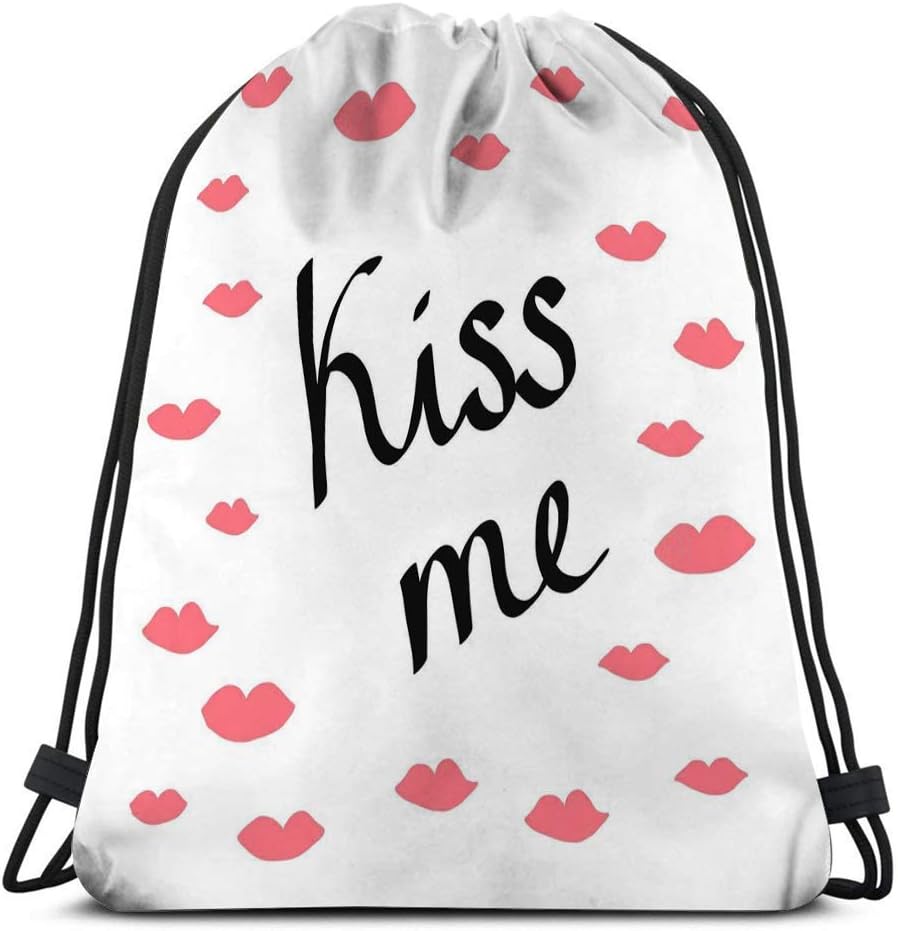 KKs-Shop Mochila con cordón Bolsa de Gimnasia Deportiva para Mujeres