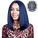 Bobbi Boss Human Hair Blend Lace Front Wig MBLF90 Swiss Lace Juba (1B)