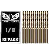 Owl Tools 1/8" Inch Cobalt Drill Bits - 13 Pack of
