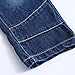 Baby Boy Outfit, Toddler Clothing Set Children Jeans + Romper Shirt with Bow Tie Blue 80(6-12 Month)