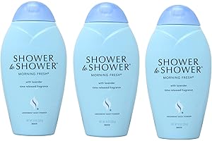 Shower to Shower Morning Fresh Body Powder, 8 Oz (3 Pack)