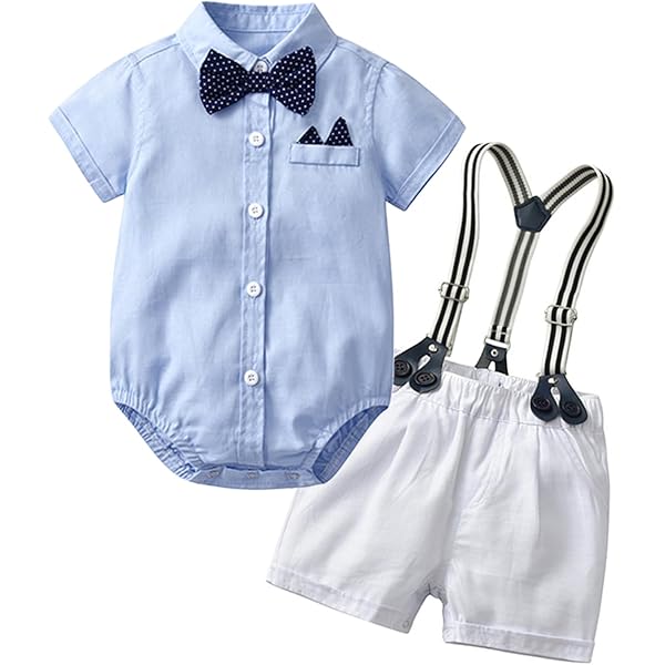 Suspenders Baby Clothes Baby Boy Blue Overalls Baby Boys Suspender