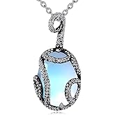 JERWLI Octopus Necklace S925 Sterling Silver Octopus Pendant Necklaces Octopus Jewelry Ocean Gifts For Women Mom Sea Lover