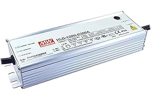 EVERSALE MW Mean Well HLG-120H-C350A 430V 350mA 150.5W Single Output Switching LED Power Supply with PFC