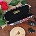 EZESO Fabrics Metal Floral Retro Light Portable Eyeglasses Case (A)