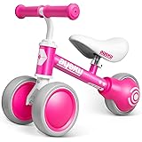AyeKu Baby Balance Bike, Bikes for Toddlers Age 12-24 Months, Best Gifts for Girls Boys to Scoot Around with Comfortable Adju