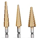 Knoweasy Step Drill Bit Set - 3PCS High-Speed Steel