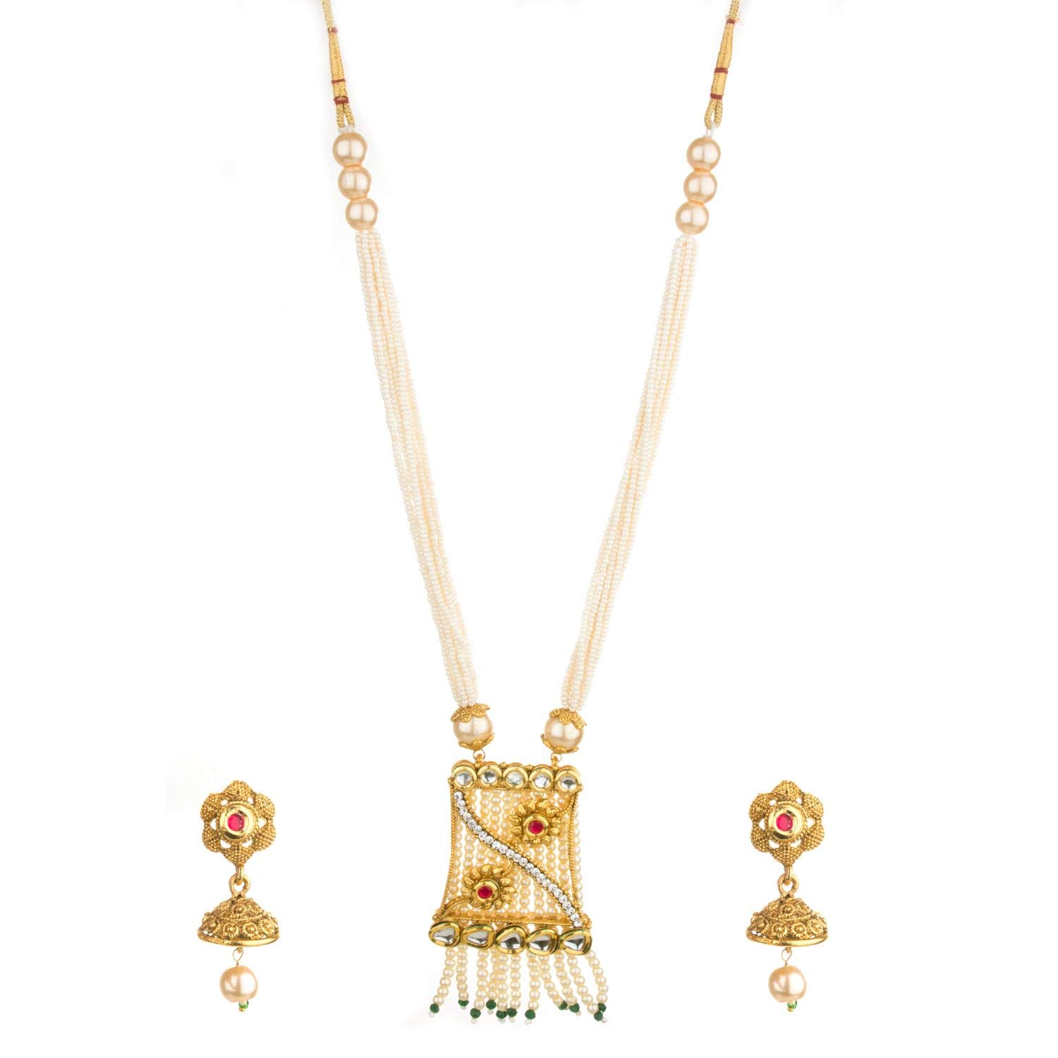 Gold necklace below 30000 Clearance