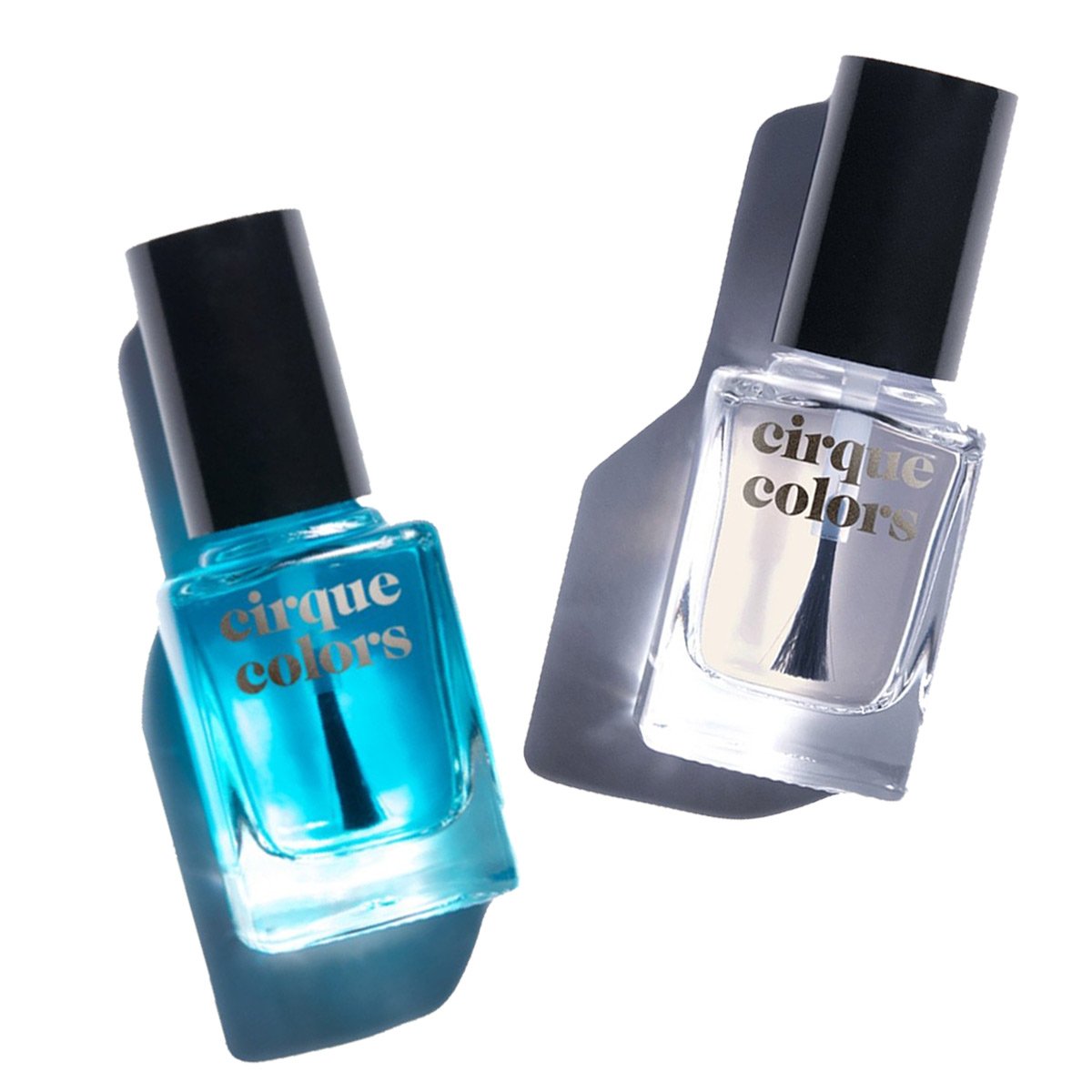 Cirque Colors Liquid Laminate Top Coat Set Of 2 Vegan Cruelty Free Non Toxic Formula Nail Care
