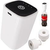 Fizz Keeper Pump USB Rechargeable Carbonation Saver for Soda Bottles | Keep Carbonated Beverages More Bubbly and Fizzy