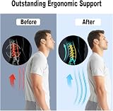 YAHA Back Support Belt for Men Women Lower Back Pain Relief 7 Stays L view 4