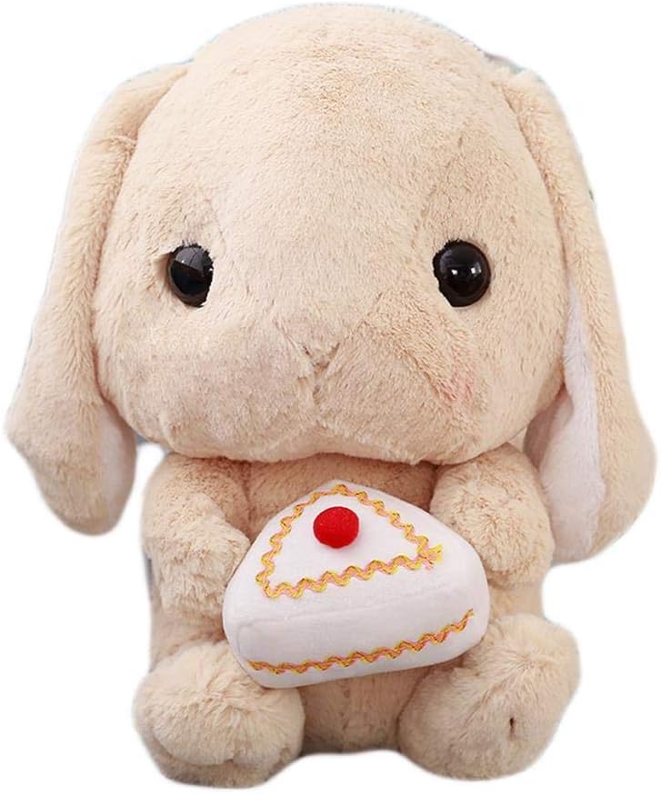 TACBZ Tsumikko AMUSE Pote USA Loppy Cuddly Sitting Bunny With Big Head Fluffy Rabbit Plush Toy Lying Cushion Pillow Gift