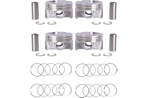 yeedaky Engine Piston & Rings Set Piston & Rings Kit for Kia Soul Forte Forte5 Forte Koup 2.0L 2014-2018 Engine Automotive Af