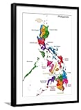 ART.COM Wall Art Print Map of Republic of the