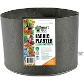 Smart Pots 10-Gallon Smart Pot Soft-Sided Container, Black