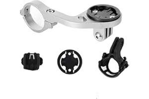 Kbrotech Bike Out-Front Mount Bicycle Handlebar Combo Mount for Garmin Bryton Gopro Flashlight,Compatible with 31.8mm 25.4mm Handlebar