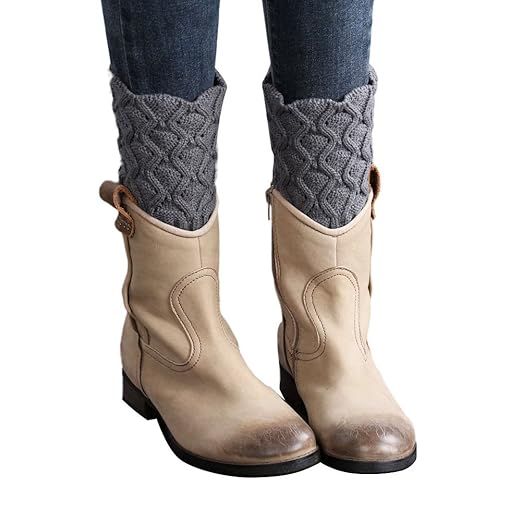 TININNA Elegante Encaje Ganchillo Calentadores de la Pierna Short ...