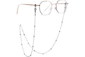 JIAODIREN Eyewear Chain, Women's Eyewear Chain, Sunglasses Hanging Chain, Bbeaded Eyewear Chain, Fashion Eyewear Chain.