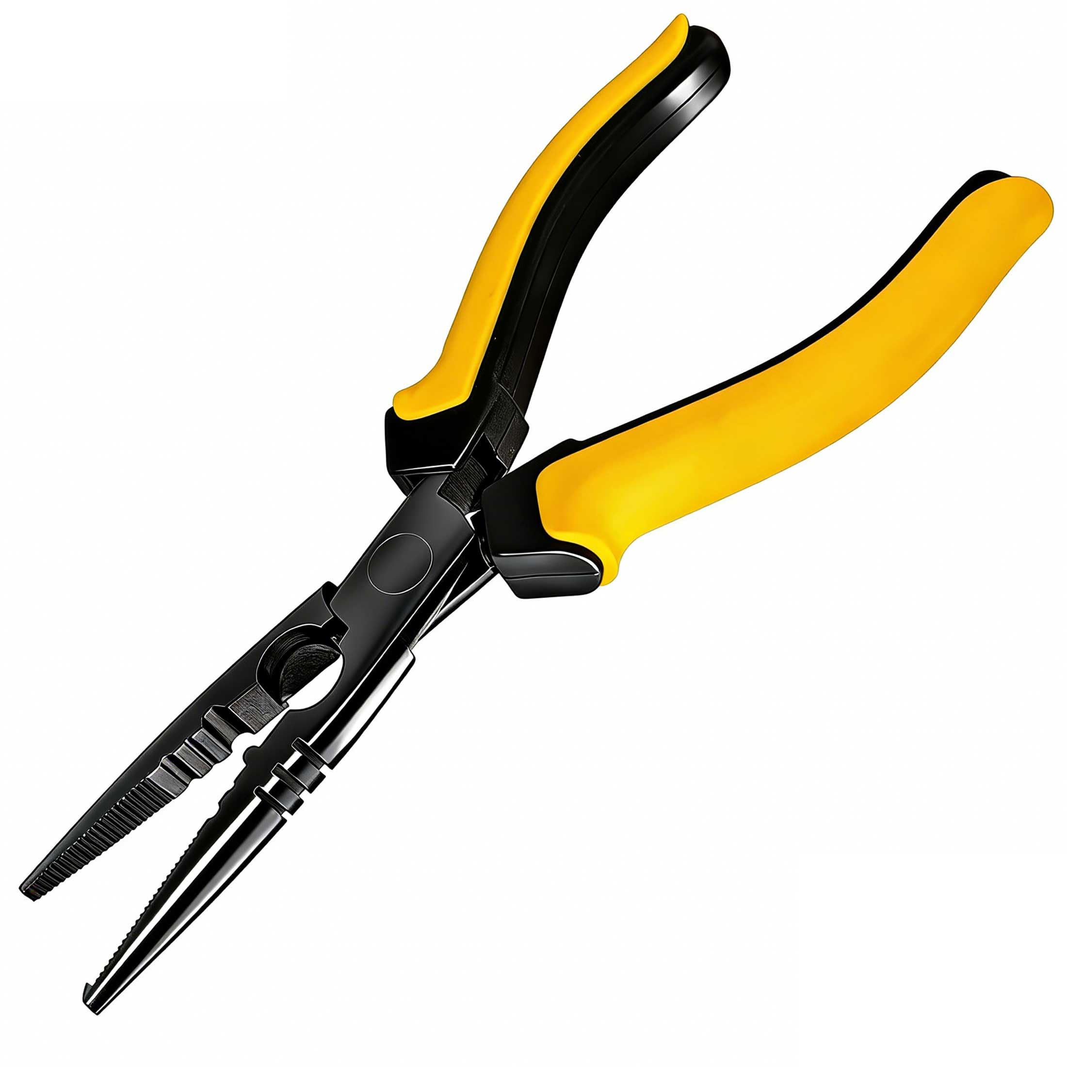 Viganoc 7-inch Fishing Pliers with Rust-resistant Teflon Coating, Comfortable Grip Fishing Gear for Trips