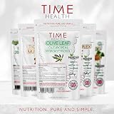 Time Health Olive Leaf Extract Spanish Source 120 Count Pullulan UK Made view 5