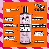 Crazy Color Vegan Pink Shampoo 250ml - Maintain Refresh Colour Protect Sulphate view 3