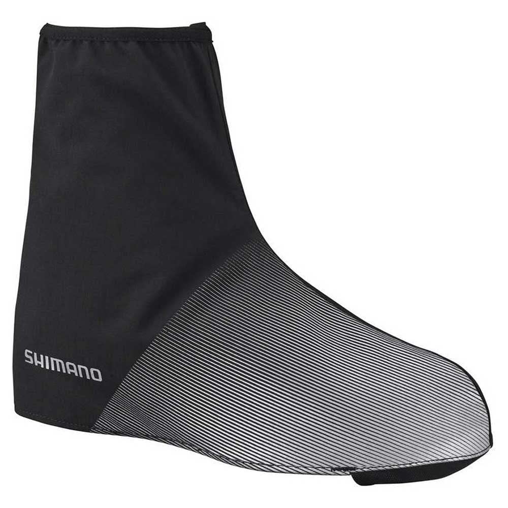 Shimano Clothing Men's, S-PHYRE Half Shoe Cover, Black, Size XL (44-46)