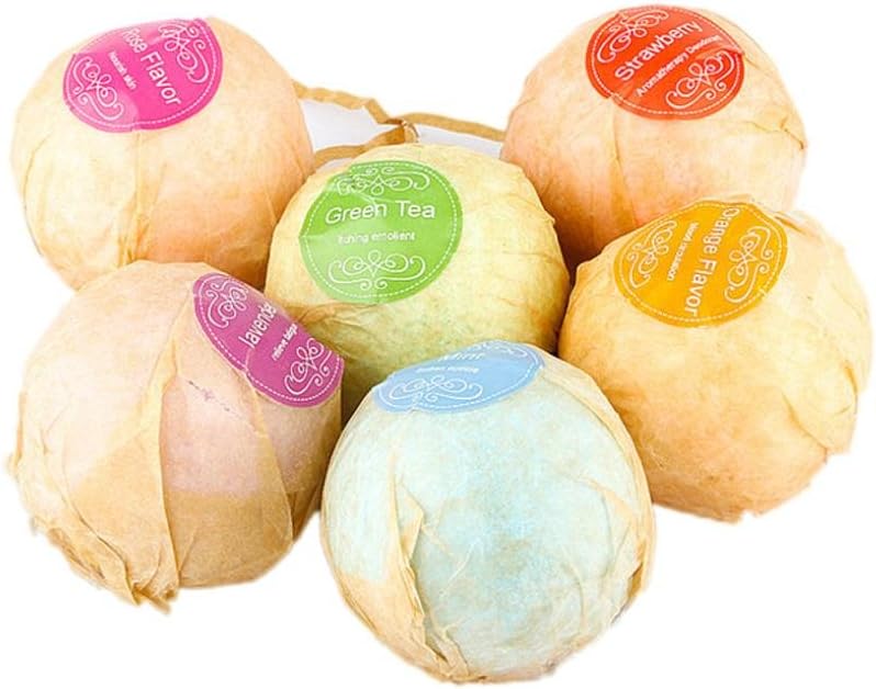 Bath Bombs Organic Bubble Bath Salts Ball Essential Oil Handmade SPA Stress (1pc)