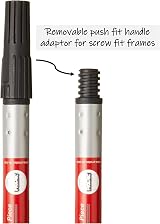 ProDec 1.2m Steel Extension Pole for Paint Roller Frames - Extended Reach view 3