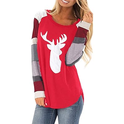 Plus Size Baby It's Cold Outside Christmas Shirt - Women's Plaid Splicing Long Sleeve Top