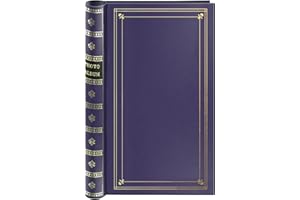 PIONEER PHOTO ALBUMS Spiral Bound Photo Album 300 Bi-Directional Memo Pockets Hold 4x6 Photos, Bay Blue