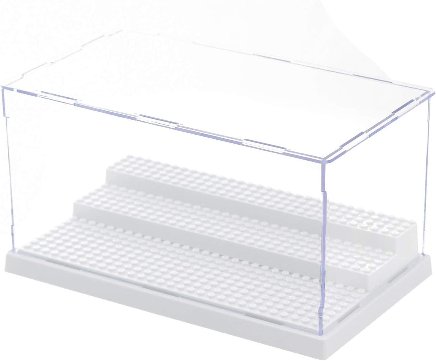 Tingacraft Vitrina De Acrílico Transparente (37x30x51 Cm) – Ideal Para Figuras 1/4 De 50 Cm, Expositor Anti-Polvo Y Anti-UV