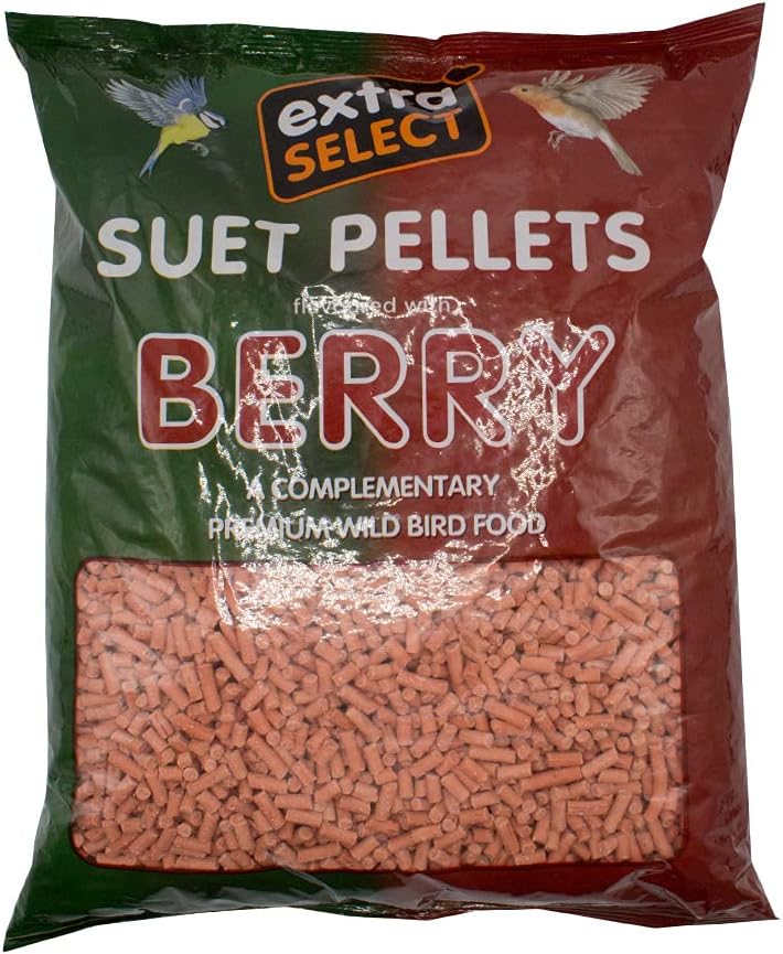 Extra Select Berry High Energy Suet Pellets 3 Kg Refill