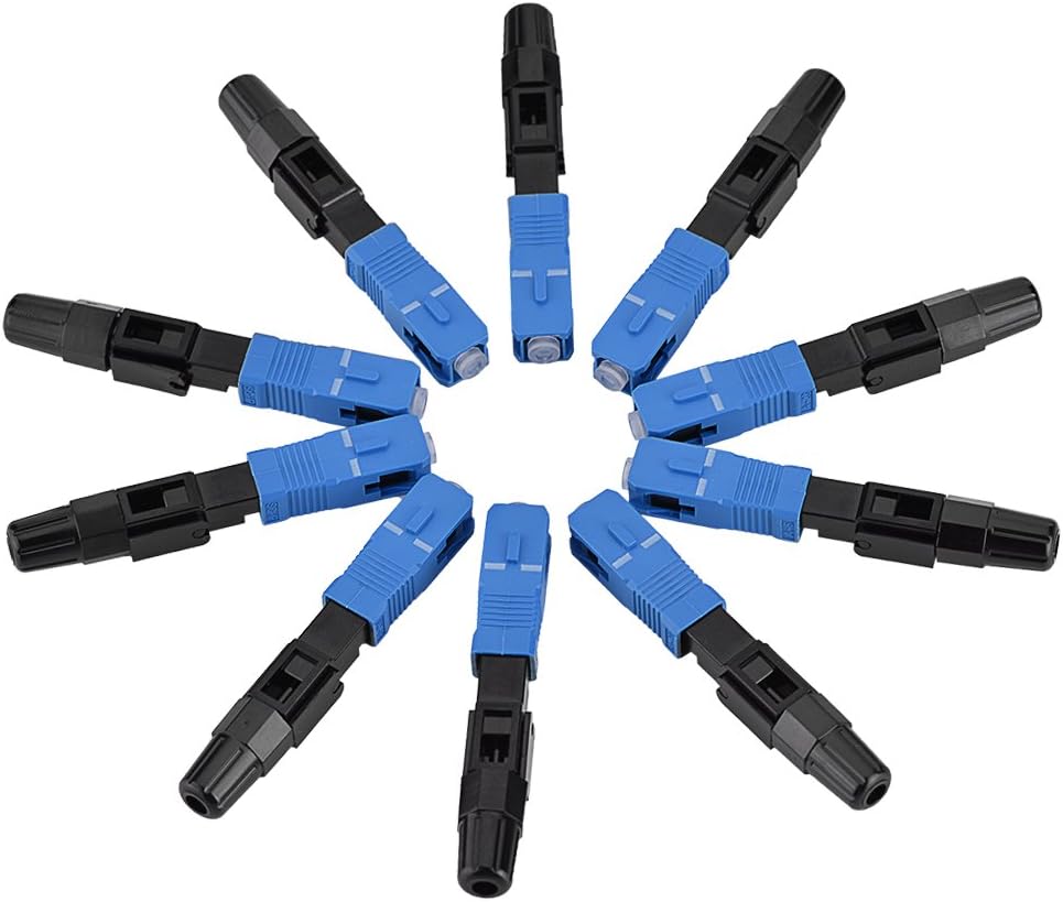 Bewinner SC Optic Fiber Quick Connector Single Mode Fast Adapter FTTH CATV