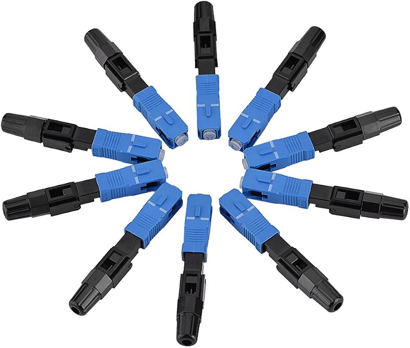Bewinner SC Optic Fiber Quick Connector Single Mode Fast Adapter FTTH CATV