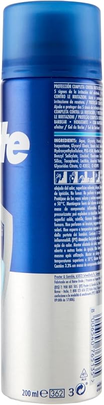 Series Feuchtigkeitsspendendes Rasiergel mit Kakaobutter für Herrenrasierer, 200 ml