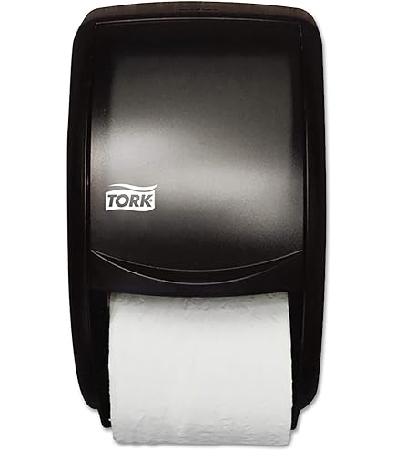 Tork Twin Coreless Mid-Size Toilet Roll Dispenser Black T7 - 3697391 - View #12