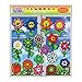 Flowers Flexible Gel Clings - Window Clings for Kids and Adults - Sunflower, Rose, Tulip, Daisy Reusable Gel Decals for Glass Surfaces, Smooth Walls, Flower Vases, Pots, Classrooms and More