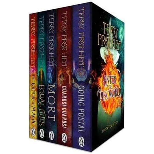 Terry pratchett Discworld novels Series 5 :5 books collection set