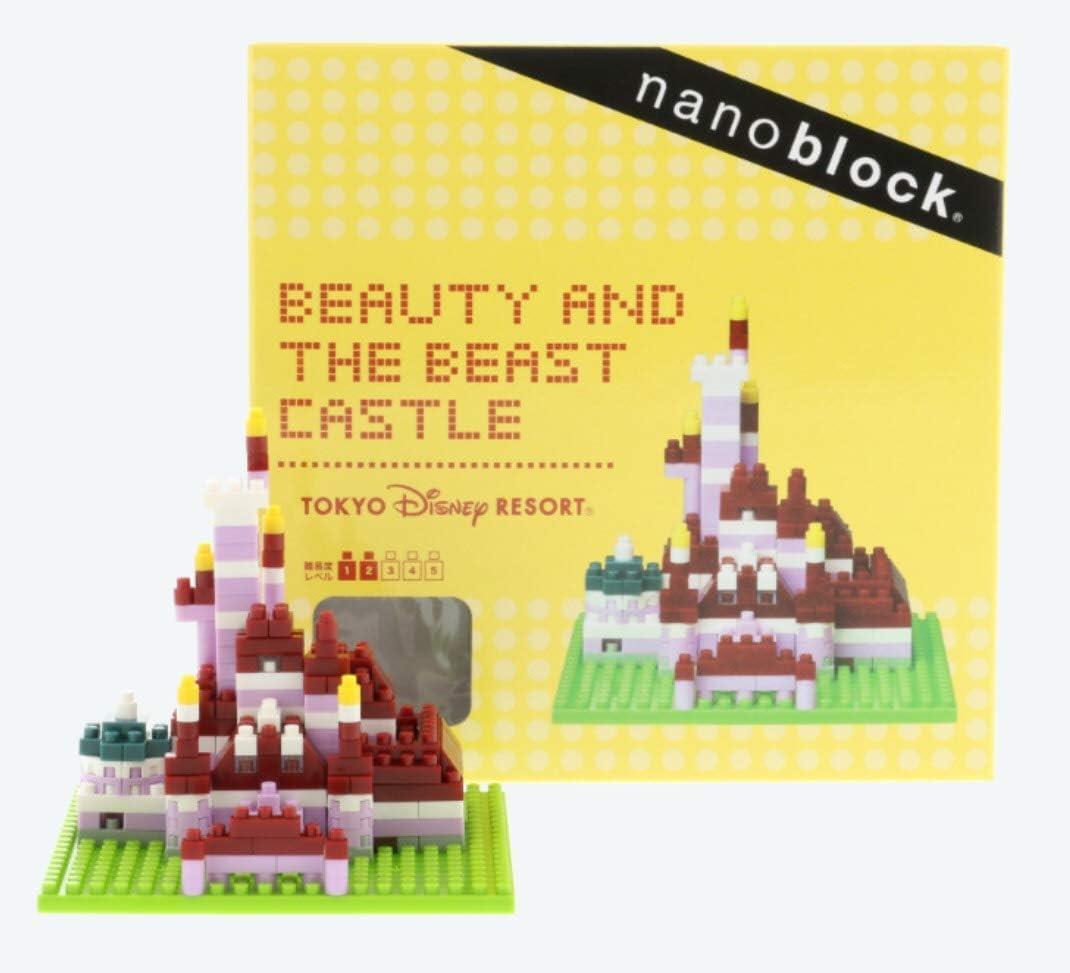 Amazon 美女と野獣 お城 ナノブロック ミニブロック ディズニーランド 魔法のものがたり 東京ディズニーリゾート Tdr 新エリア ニューファンタジーランド ブロック おもちゃ