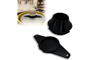 Compatible with 10" Bat Pins | Mug Trimming Tool for Pottery Wheel | Ceramic Centering Chuck | Stable Trimming Aid for Cups a