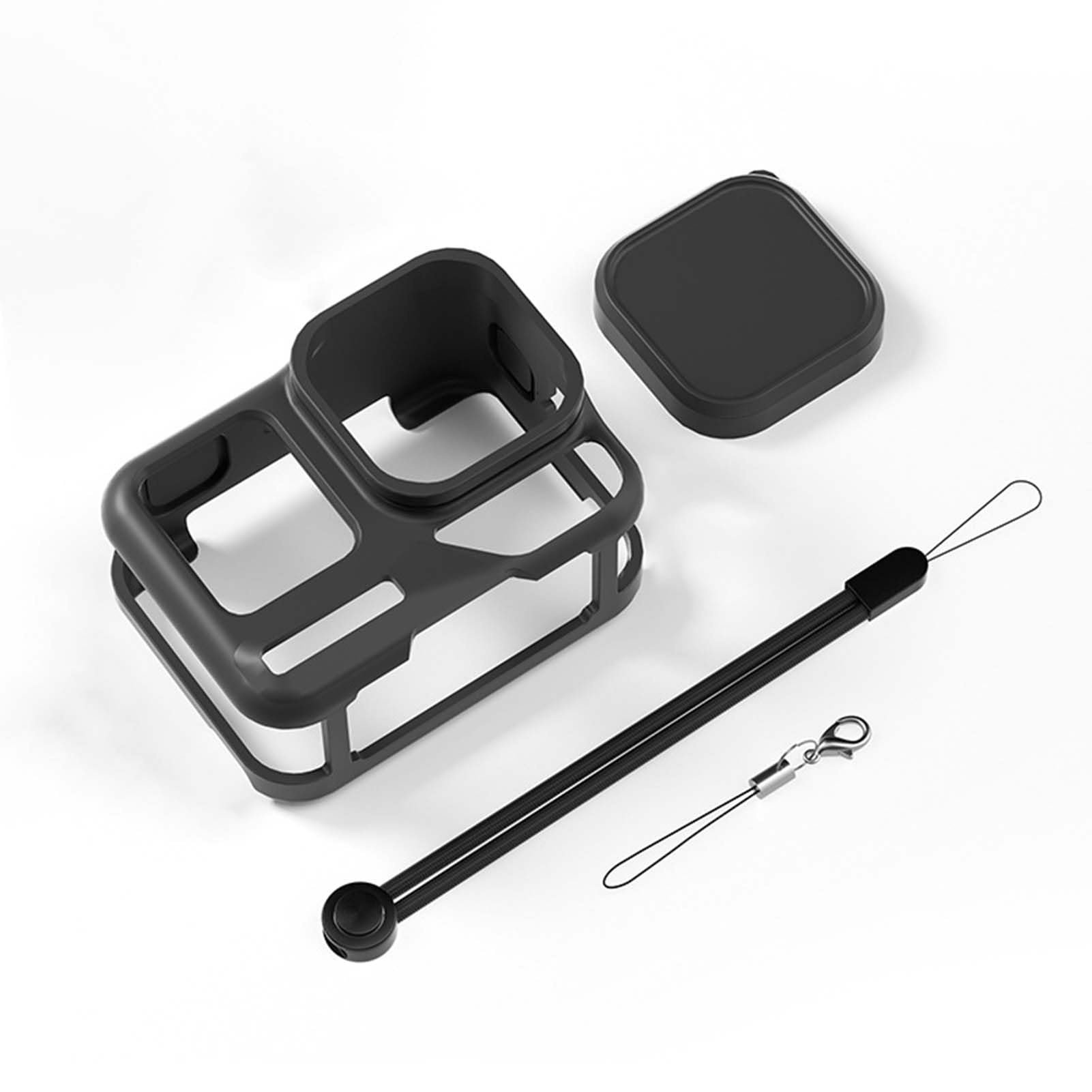 Photo 1 of Durable Protective Case for Insta360 Ace Pro2 Camera Silicone Sleeve Accessories (Black)