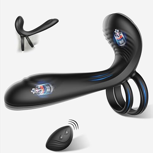 Couple Vibrator with Dual Penis Ring, 10 Vibrating Mode G-spot and Clitor  Simulator 3 in 1 Vibrator Rechargeable Waterproof Adult Sex Toy with Remote  Control for Couple Fun in Kenya