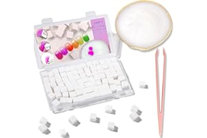 Haozher Nail Art Palette &100pcs Nail Sponges for Ombre-Resin Nail Polish Mixing Palette Pallet for Nail Art Tools Accessories;Soft Ombre Nail Sponge Nail Brush stuff for Nail Tech Must Haves Supplies