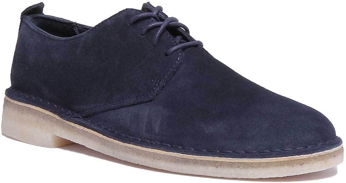 clarks desert london midnight suede