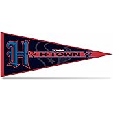 Rico Industries NFL Football Houston Texans Alternate Logo 12" x 30" Felt Wall Décor Pennant - Great for Home/Bed Room/Man Cave Décor